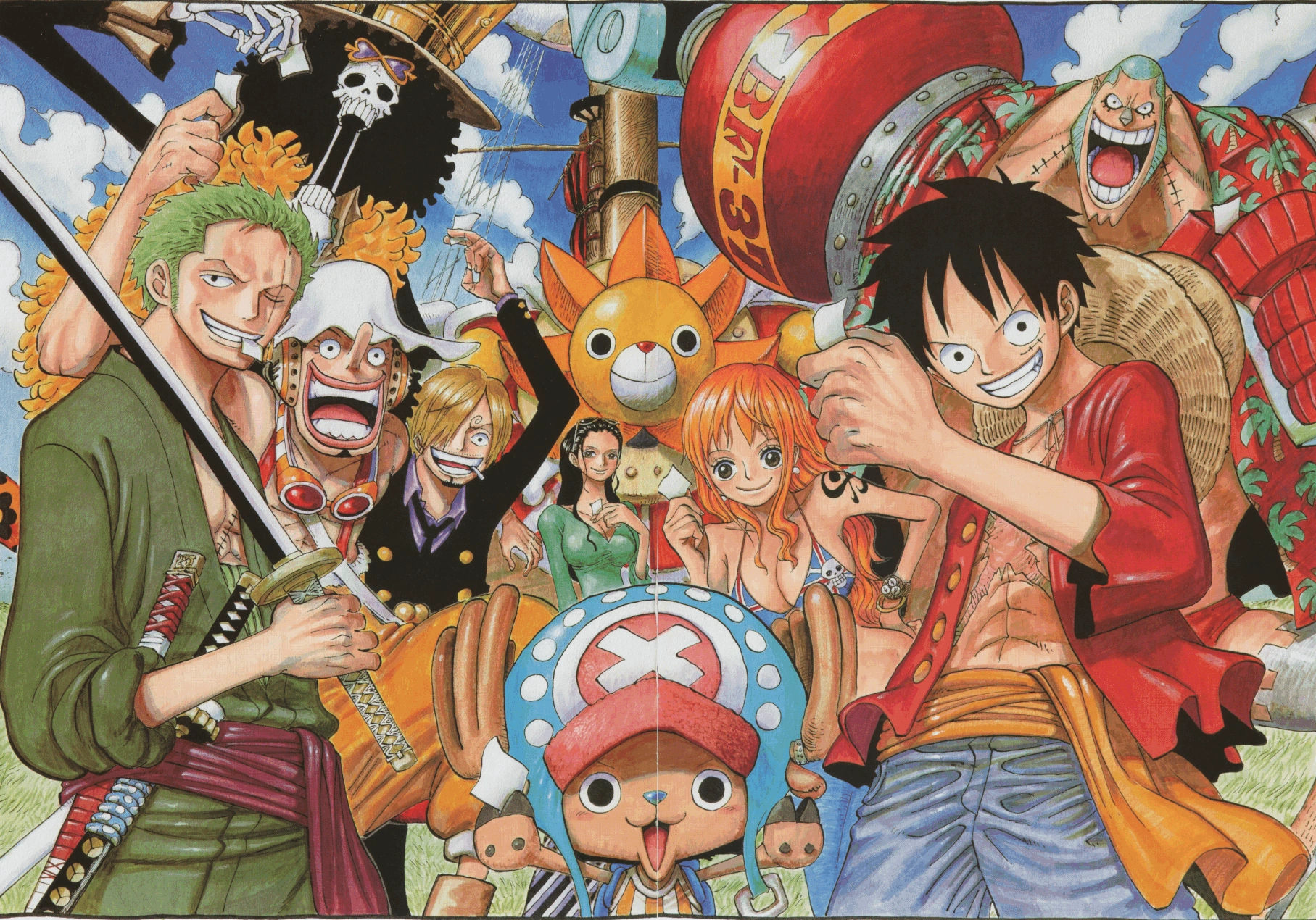 One Piece Color Walk 7 Tyrannosaurus | One Piece Wiki | Fandom