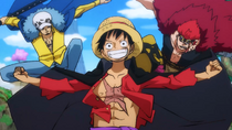 OP23 959+ Luffy Law Kid