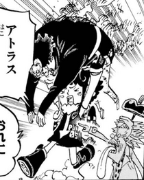 Atlas Carrying Kuma