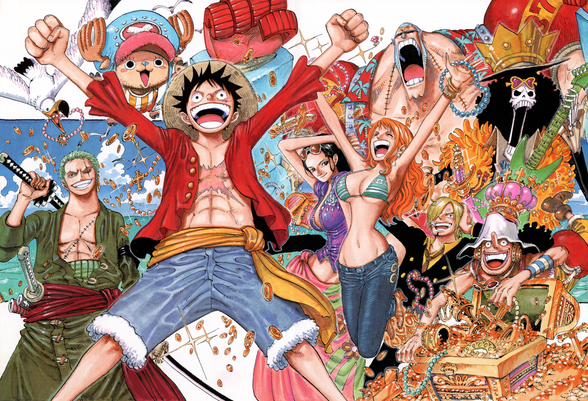 one piece luffy crew 2 years later