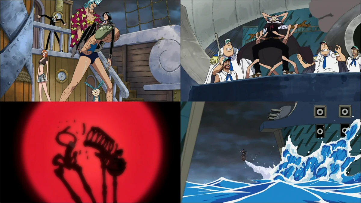 Episodio 311 La grande fuga! One Piece Wiki Italia Fandom