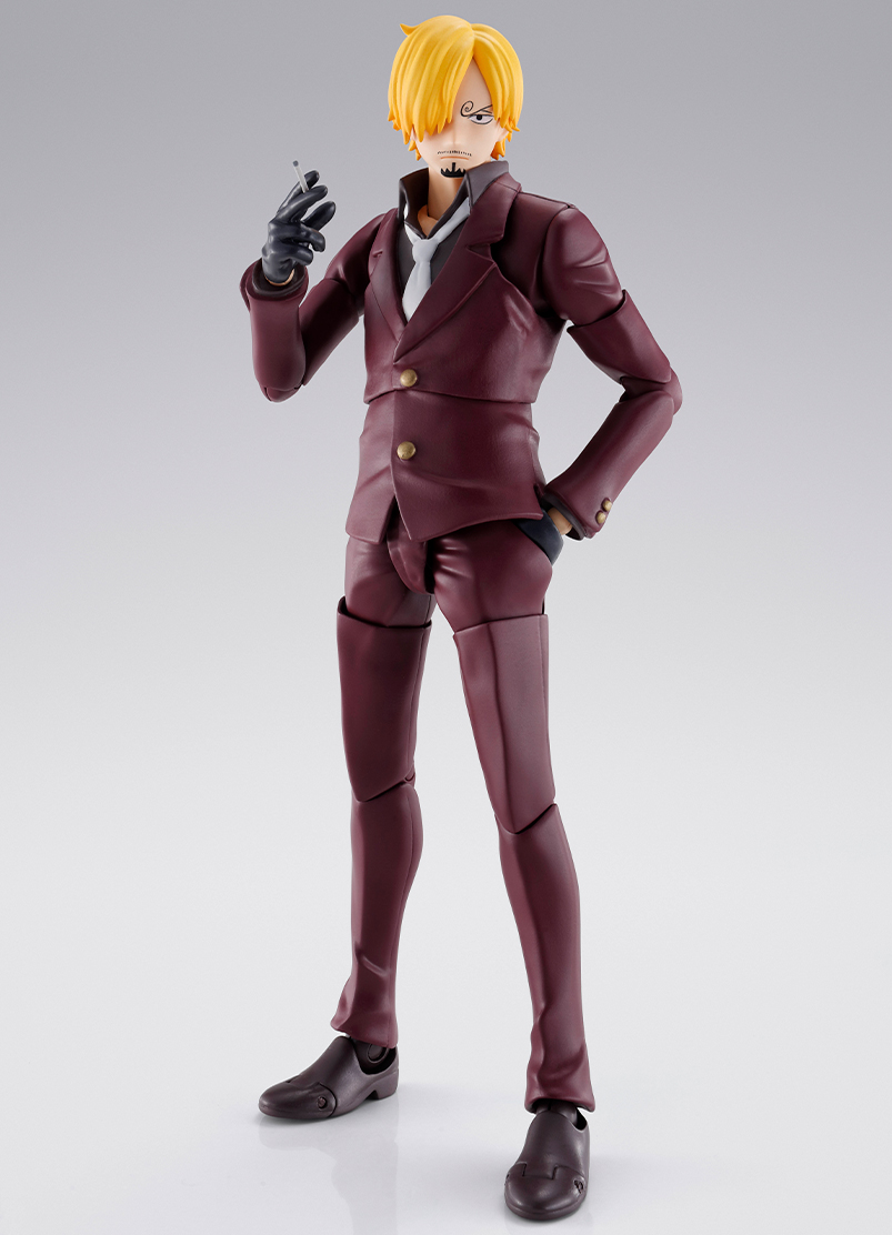 New sh figuarts one piece Netflix series action figures revealed on display  