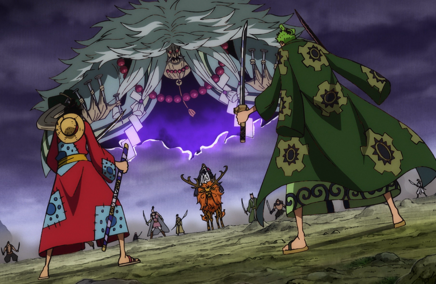 One Piece episode 1038: Luffy is saved and new friends for the