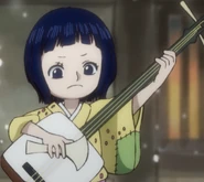 Kikunojou w wieku 1 roku.