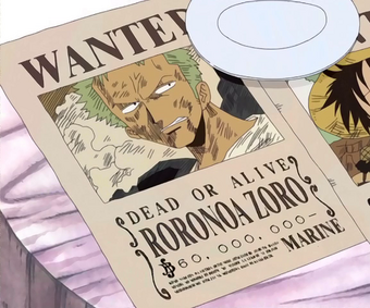 Roronoa Zoro Misc One Piece Wiki Fandom 51.5x36cm free shipping worldwide ️discover more one piece wanted posters roronoa zoro misc one piece wiki