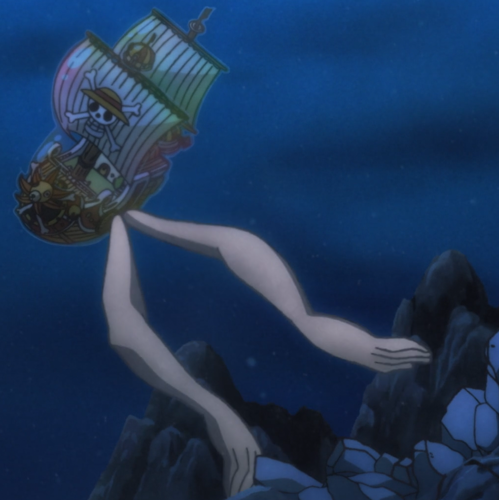 Mil Fleurs Gigantesco Mano : Spank I Nico Robin - One piece Ep