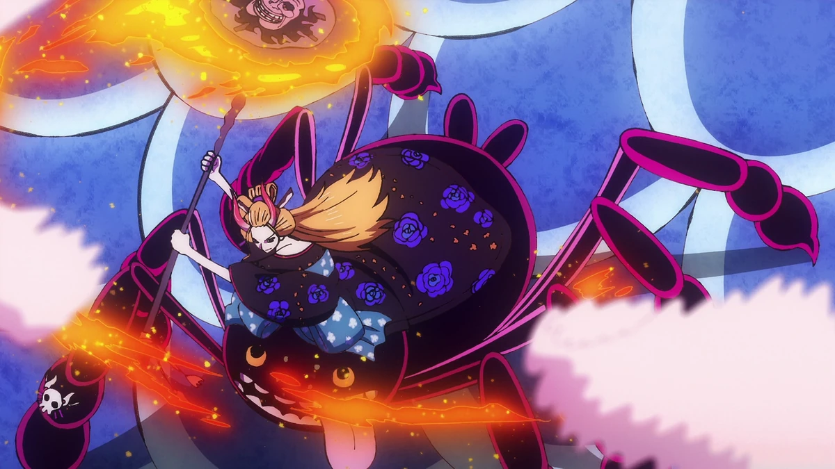 Kumo Kumo no Mi, Model: Rosamygale Grauvogeli | One Piece Wiki