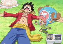 Luffy Gets Fish Poisoned