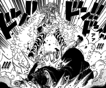 Doflamingo Shoots Law-0