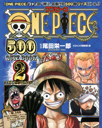 One Piece 500 Quiz Book 2 One Piece Wiki Fandom