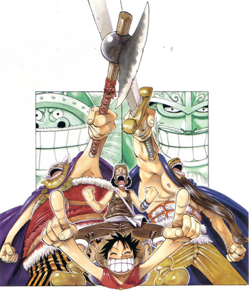 Marine Rookie Arc, One Piece Wiki