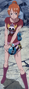 one piece ghosts Nami 4th Thriller Bark Outfit