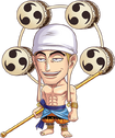 Enel Mandrake  Personagens de anime, Anime, God enel