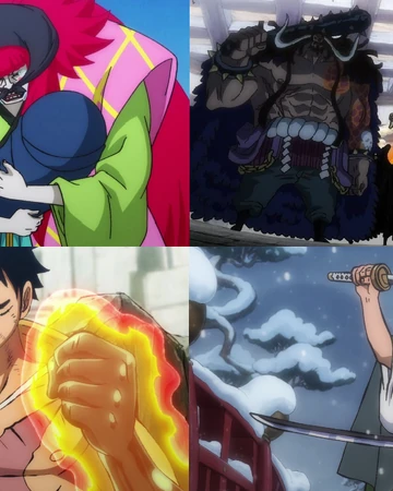 Episodio 952 La Tensione Sale Ad Onigashima Incontro Due Imperatori Dei Mari One Piece Wiki Italia Fandom