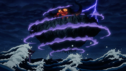 Kaido fait s'envoler Onigashima