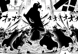 Loki y Jarul ven a Harald siendo apuñalado por sus hombres.