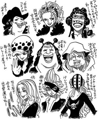 strawhats gender swap sbs chapter 545 : r/OnePiece