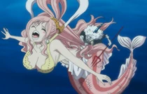 Hody attempting to kill Shirahoshi.