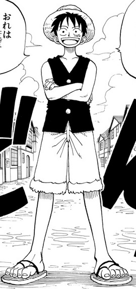 T-shirt Enfant Noir One Piece Manga Luffy Mini Pirate Anime Noir
