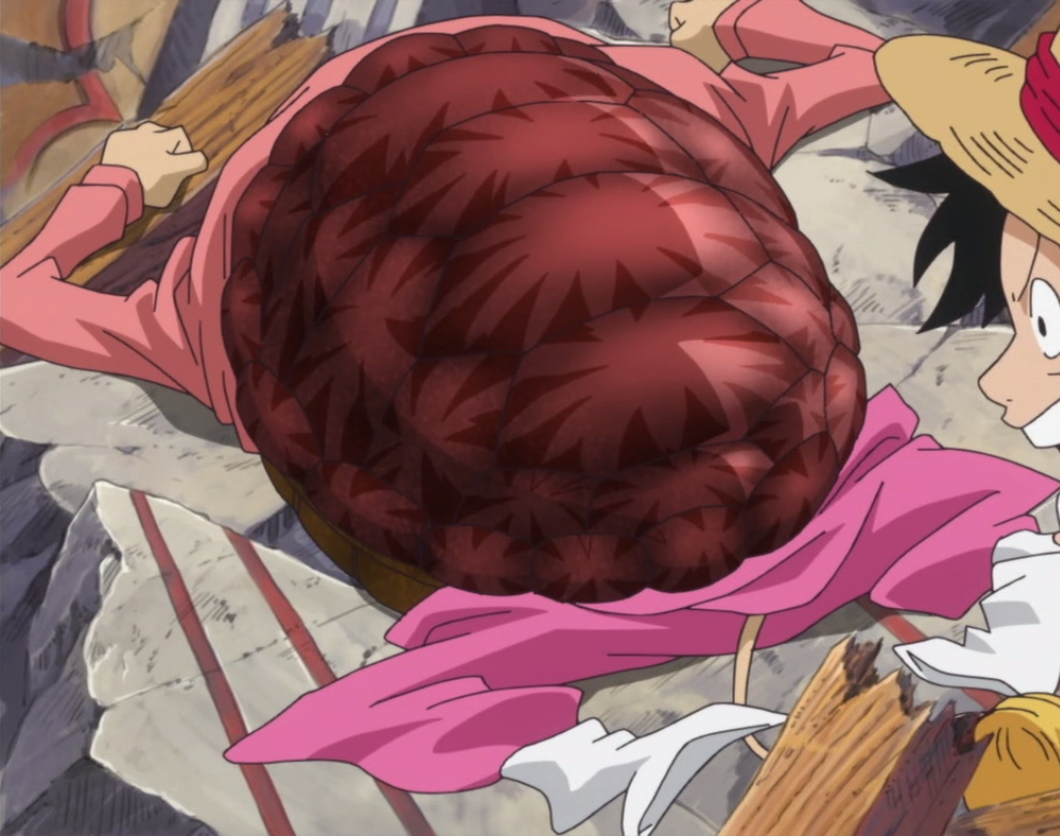 Baby 5 - Katakuri consumió la fruta Mochi Mochi, una fruta