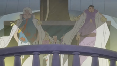 Issho, Sengoku y Tsuru frente a Jack