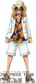 Segunda Roupa de Luffy em One Piece Filme:Z