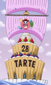 Tarte Navire Anime