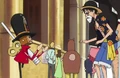 Sol hablando con Luffy