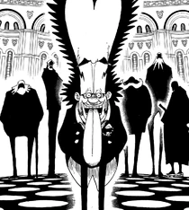 Горосэи встречаются с Вегапанком.