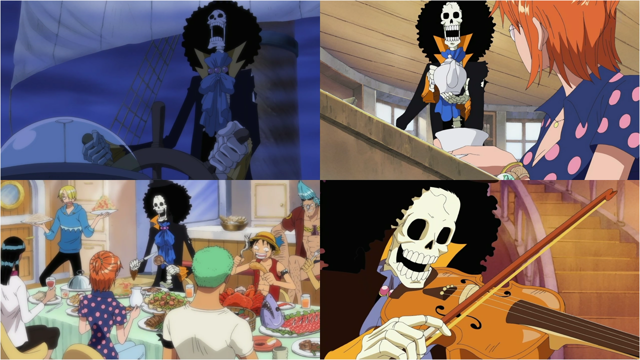 BASTONE ANIMATO NON AFFILATO ONE PIECE BROOK ANIME - RIPRODUZIONI/REPLICHE