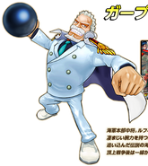 Garp w One Piece: Super Grand Battle! X.