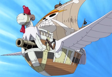 One Piece muestra el nuevo aspecto del Thousand Sunny como personaje