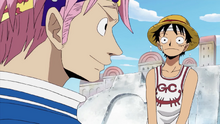 Luffy And Koby Reunited