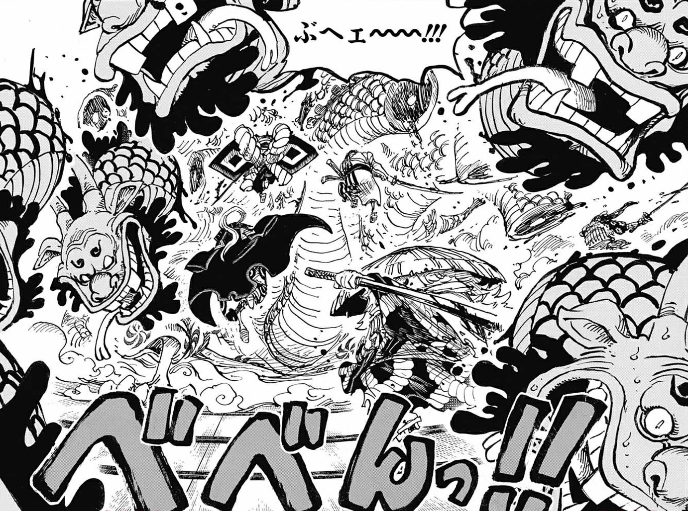 ONE PIECE 910  Oden Kouzuki e o Fruto do Tempo de Toki 