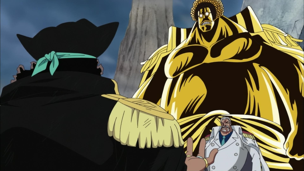 One Piece: Akuma no Mi de cada almirante da Marinha, classificada