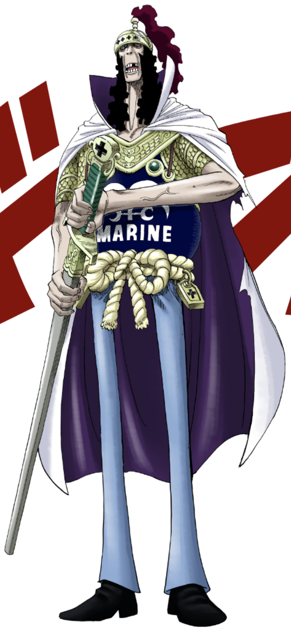 Japan Anime One Piece Navy Marine Justice Cloak Coat Cosplay