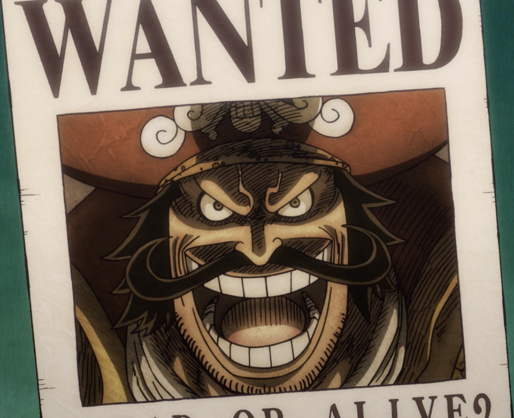 Poster One Piece, Primes Pirates Wanted