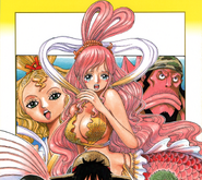 Shirahoshi's Manga Color Scheme