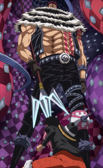 Luffy vs. Katakuri  Manga vs anime, One piece images, One piece anime