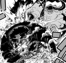 Kuma protege a Bonney de Saturn