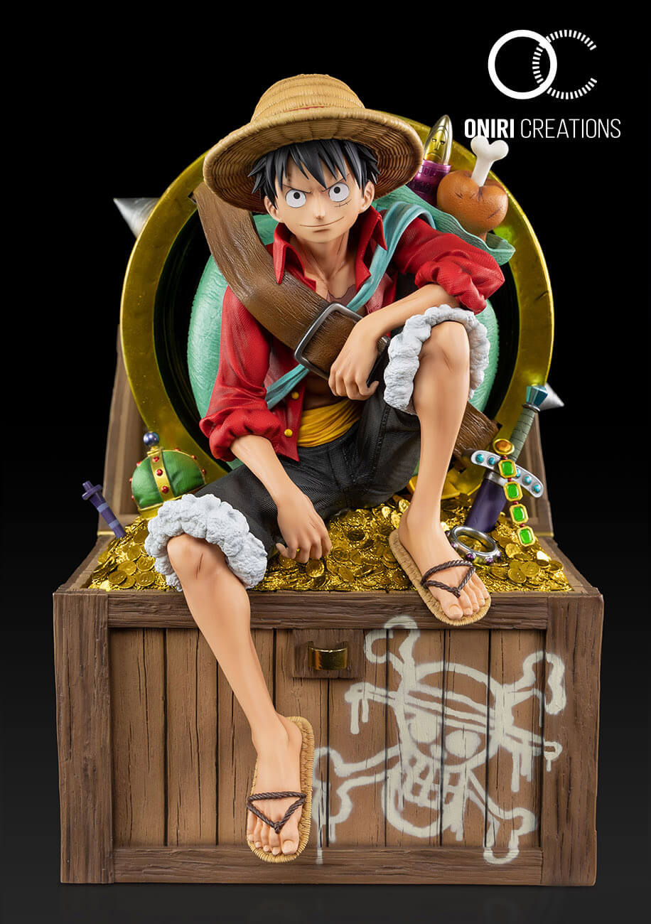 One Piece Anime Figure Statue Film Z Bandai Gashapon Toys set of 5