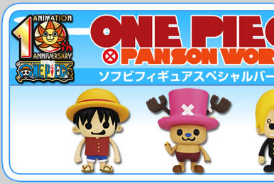 One piece x Panson Works mini sticker Complete Set (12 pieces) animated  cartoon character STICKER mail order (japan import) : : Casa e  cucina