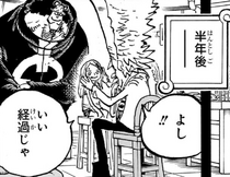 Bonney under Vegapunk's care.