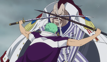 Momonga Clashes with Zoro