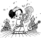 Izou de niño