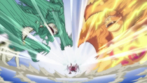 Luffy Defeats Gorgon Sisters