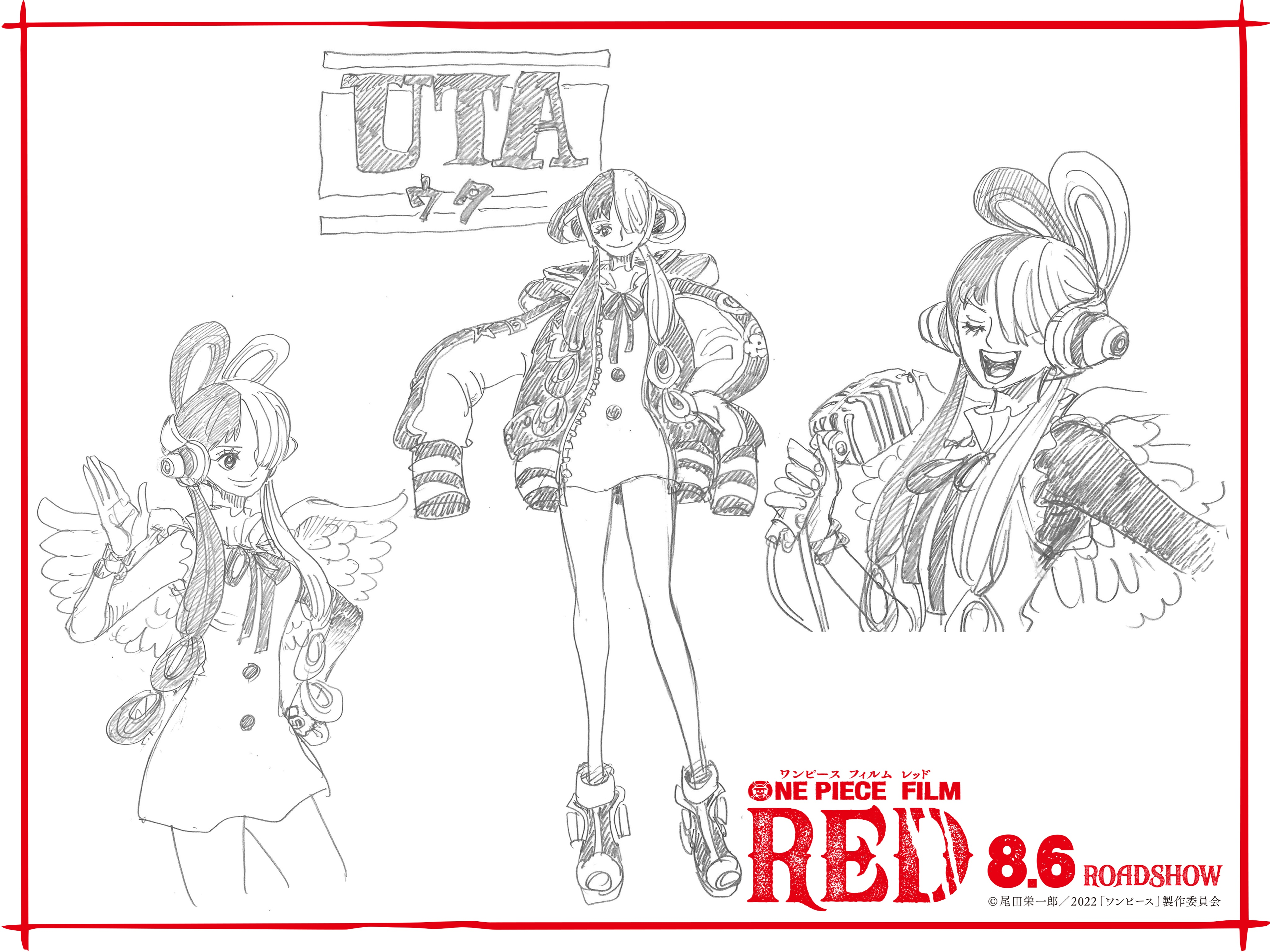 One Piece Red Movie Character List: Luffy, Uta + More