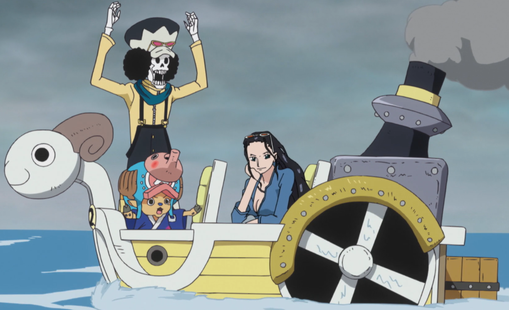 The Merry's and the Sunny's soul. : r/OnePiece