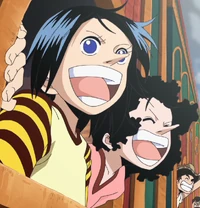 Młode Mozu i Kiwi na Puffing Tomie.