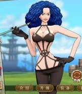 Miss Double Finger w One Piece: Burning Will.